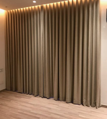 Stylish window curtains and moder