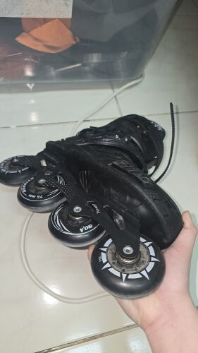 black roller blades