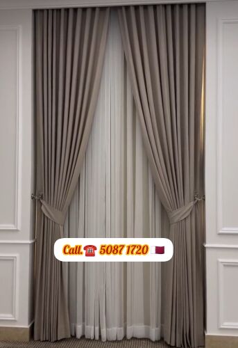 ستائر منزلية جديدة