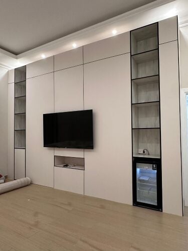 Modern TV Wall Design & Installat
