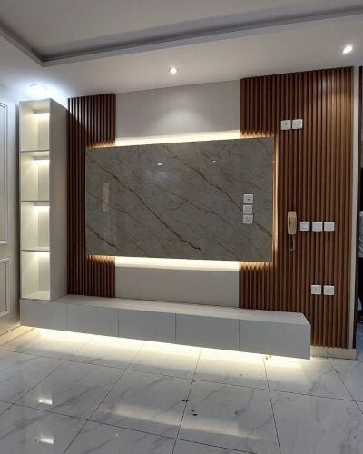 Modern TV Wall Design – QatarBea