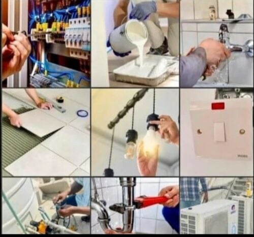 نقوم  بصيانه الكهرباء شاملة للمنا
