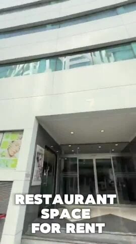 Restaurant Space for Rent 477sqm