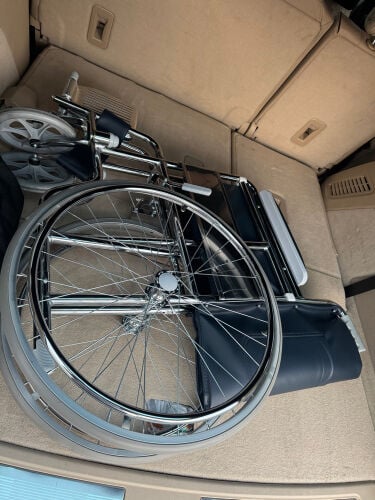 not used wheelchair. 