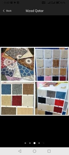 carpet sale and sofa making