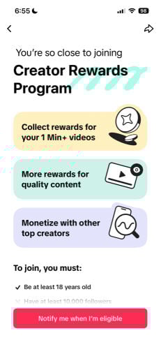 حساب تيك توك للبيع