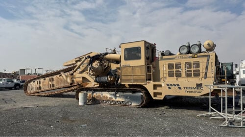 Tesmec trencher 1675