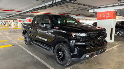 Black Chevy Silverado