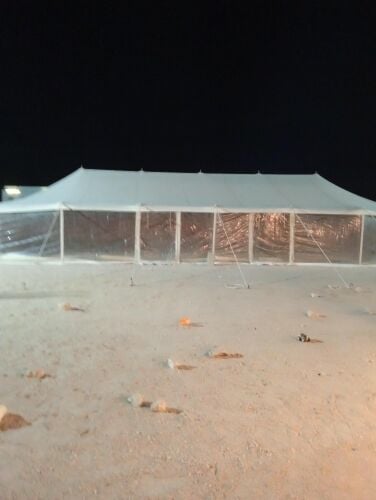 فك ونقل وتغليف وتخزين الخيام