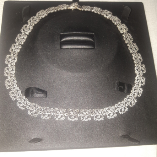 عقد من الفضه تركي مختوم