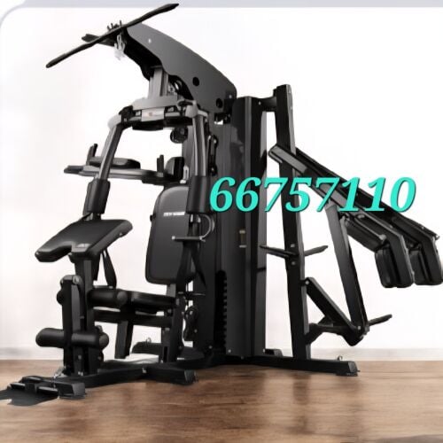 Three station home gym