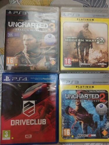PlayStation games 3 and 4