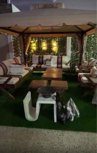 Outdoor seating