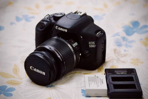 canon 550d almost new
