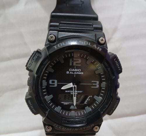 ساعة كاسيو أصلية بالطاقة الشمسية