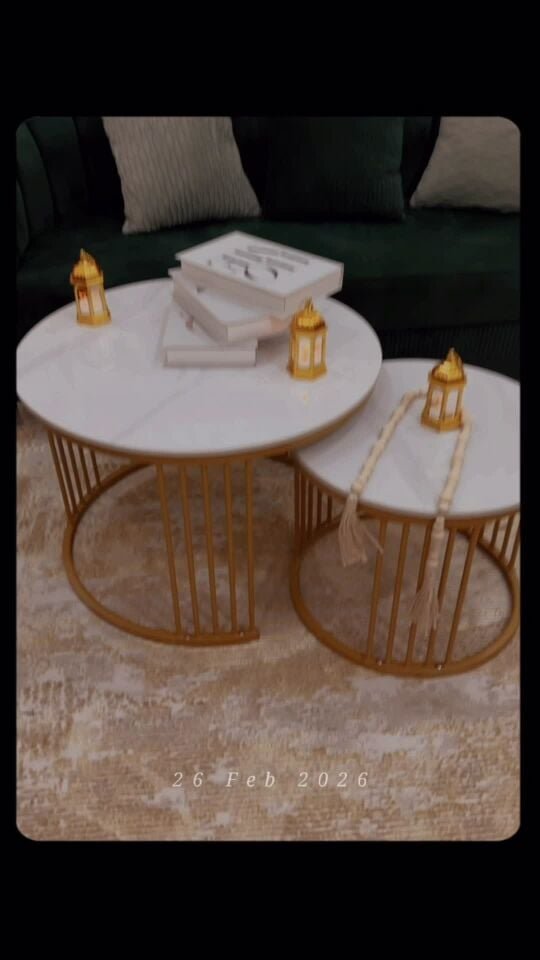 set caffe table marble