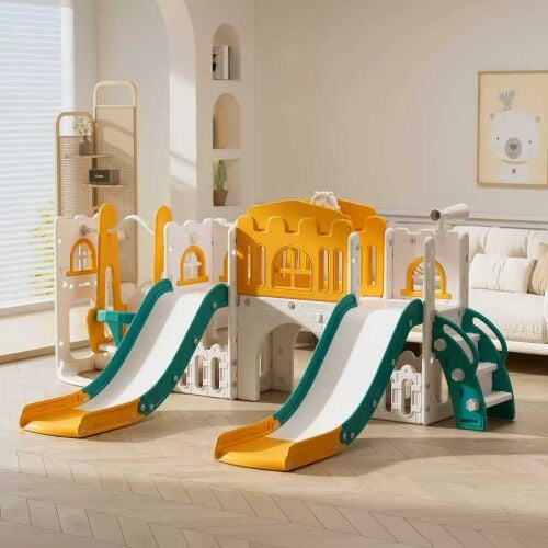 Play house with slide