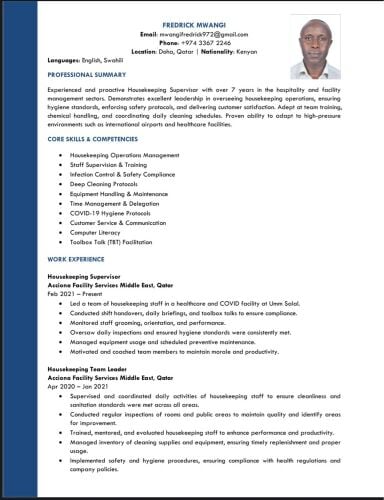 Fredrick Mwangi 