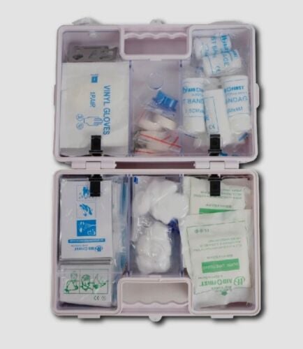 first aid box white color