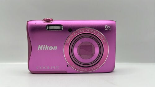 perfect pink nikon camera