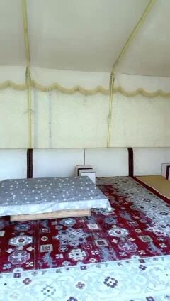 خيمه ب الأثاث بحاله جيده