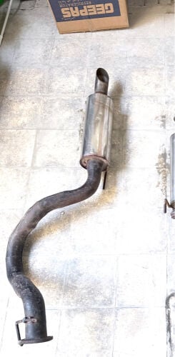 turbo exhaust Land Cruiser 2007