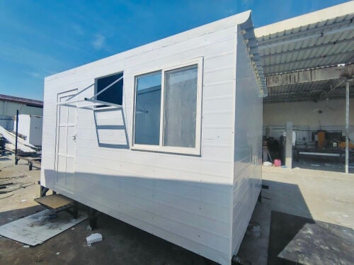 #new cabin, toilet, kitchen sale