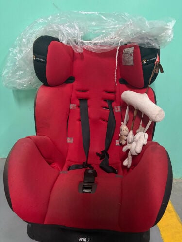 كرسي سيارة للأطفال مع كرسي طعام 