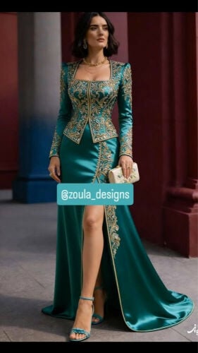 New embroidered dress