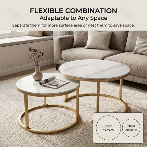 Coffee table, marble table