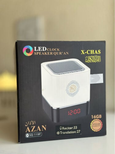 Quran Speaker & Azan Clock (16GB)