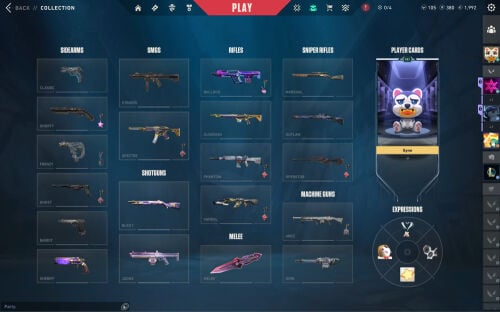 Stacked EU Valorant account 