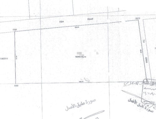للبيع ارض 16،353 م ام عبيرية