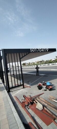 نقوم بجميع الحدادة ترتيب وتركيب ا