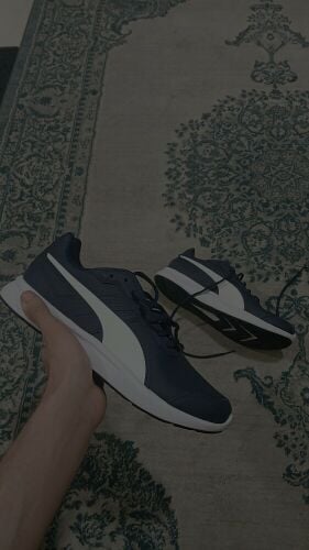 blue puma shoes
