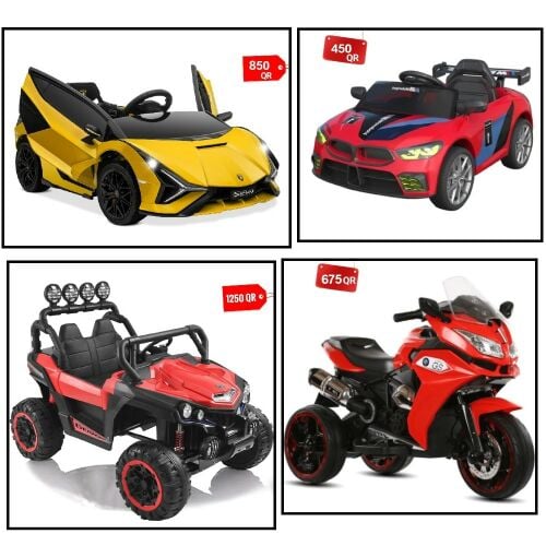 Collection of kids cars