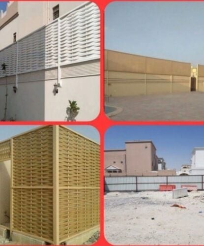 مصنع الصلب والأقمشة.