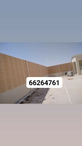 أعمال الحديد والأسوار إلخ.