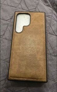 S24 Ultra Luxury Leather Case