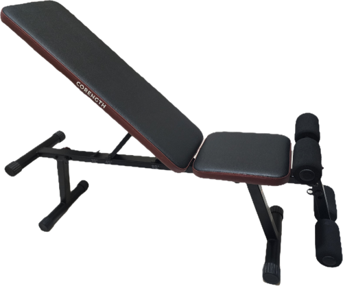 Fold-Down Incline Weights Bench