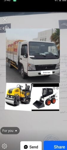 pickup for rent Truck Canter