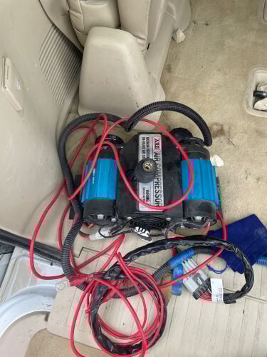 كمبروسر مزدوج قوي للبر 