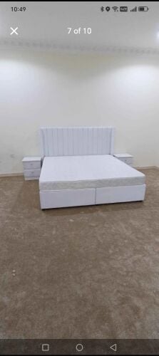 سرير مزدوج مع مرتبة للبيع