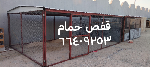 قفاص دجاج في اربعه حمام