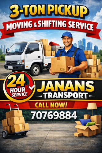 Janans Transport – Moving & Shift