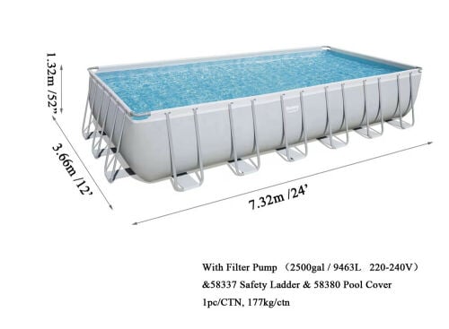 Swimming pool 732*366*132cm