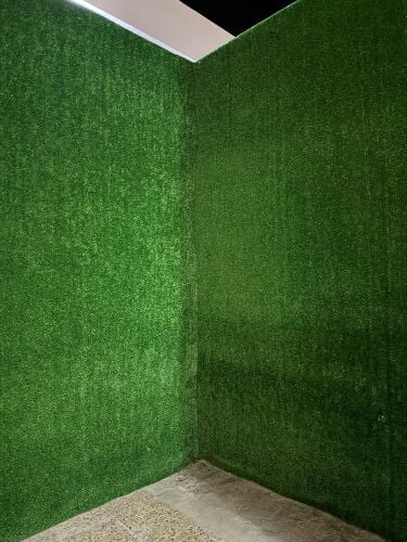 outdoor wall Degain with gass.