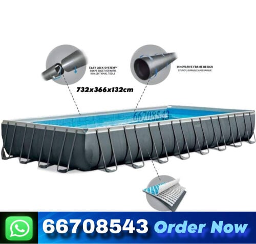 swimming pool 732x366x132cm