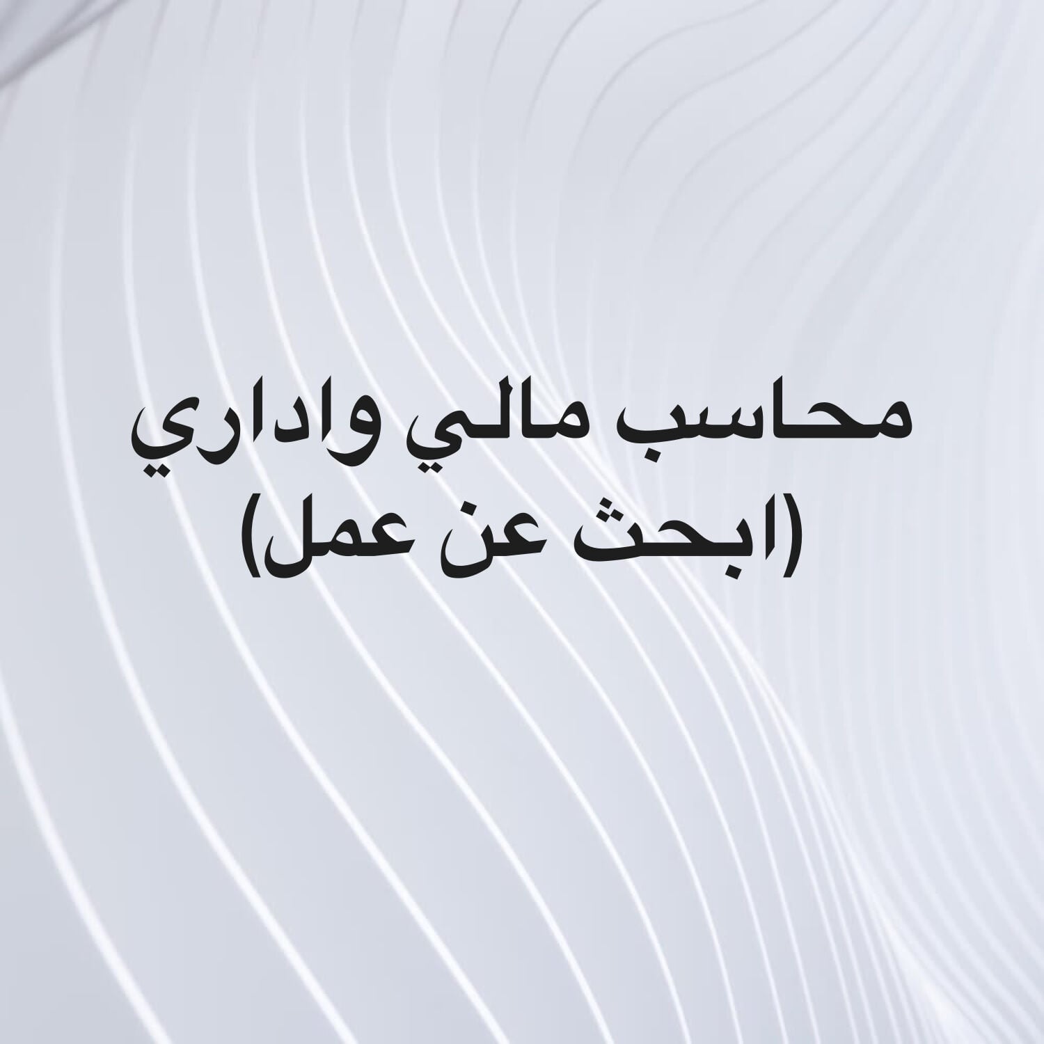 محاسب مالي وإداري