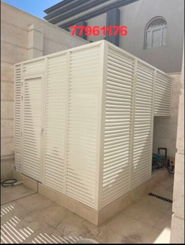 أعمال الزجاج والألمنيوم الخ.